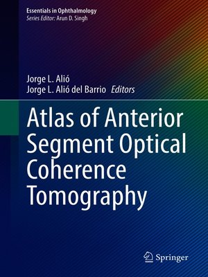 cover image of Atlas of Anterior Segment Optical Coherence Tomography
